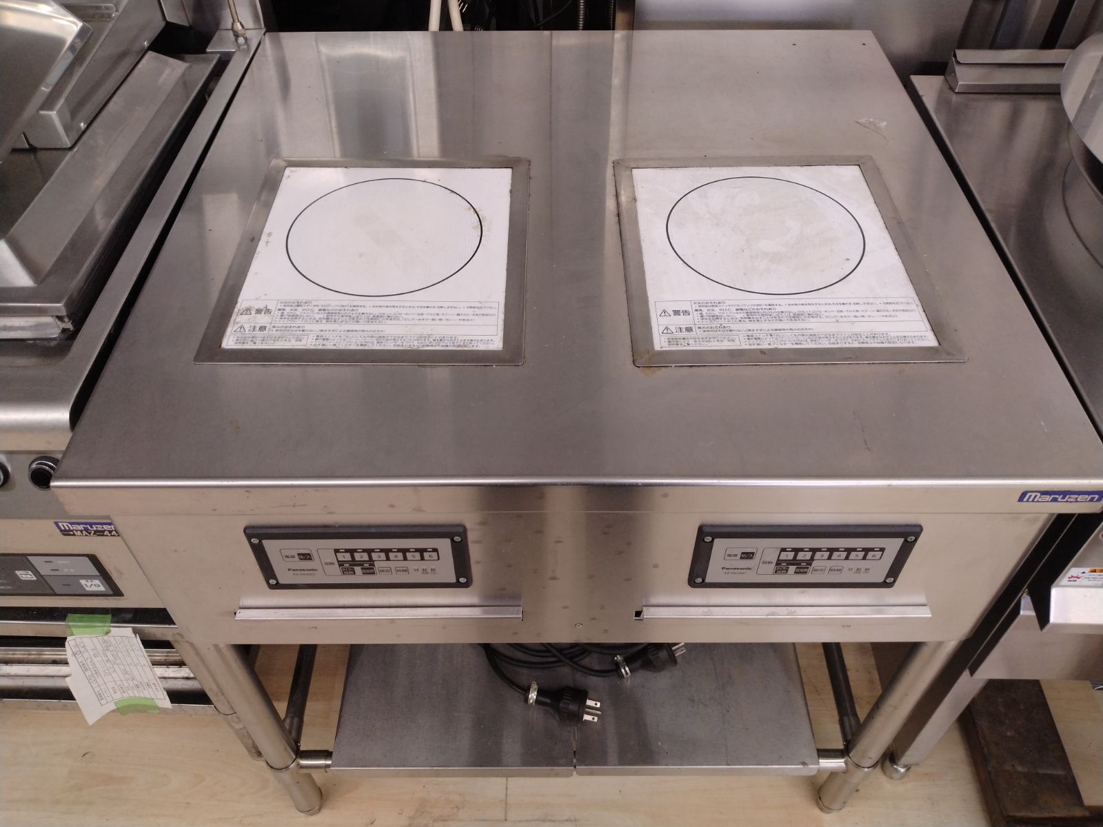 中古】ビルトイン電磁調理器 IHクッキングヒーター マルゼン 中古】ビルトイン電磁調理器 IHクッキングヒーター マルゼン