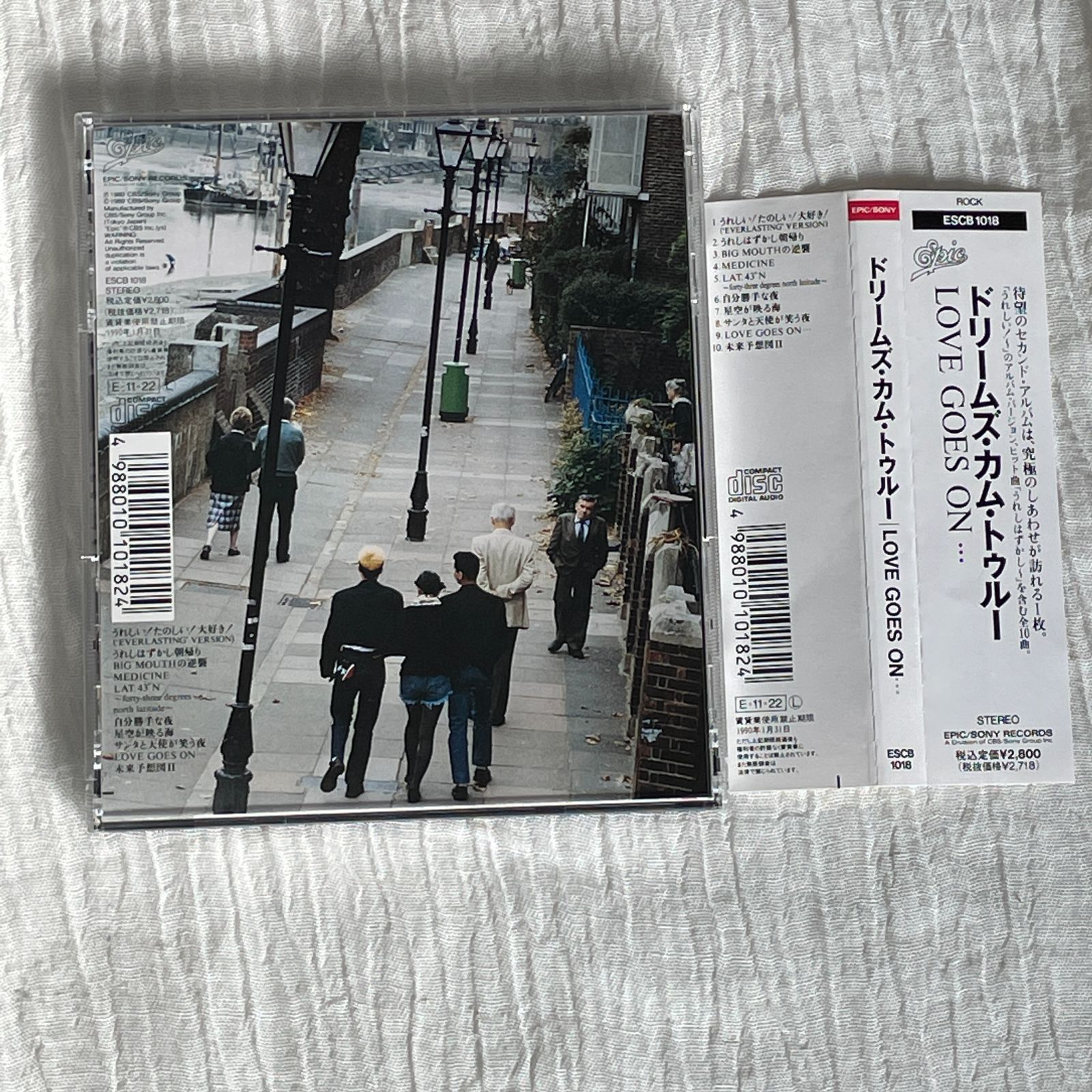 ドリームズ・カム・トゥルー｜LOVE GOES ON…（中古CD：帯付き