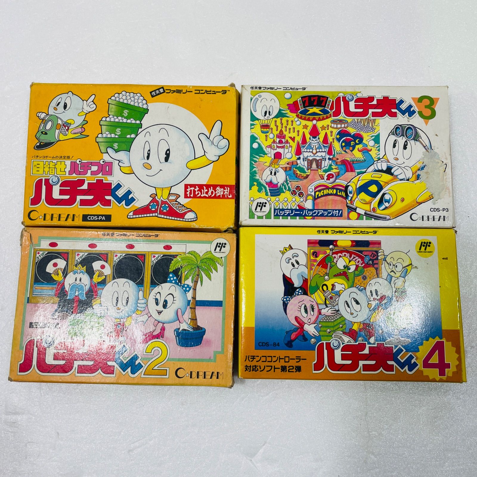 ファミコンソフト パチ夫くん 4本セット - メルカリ