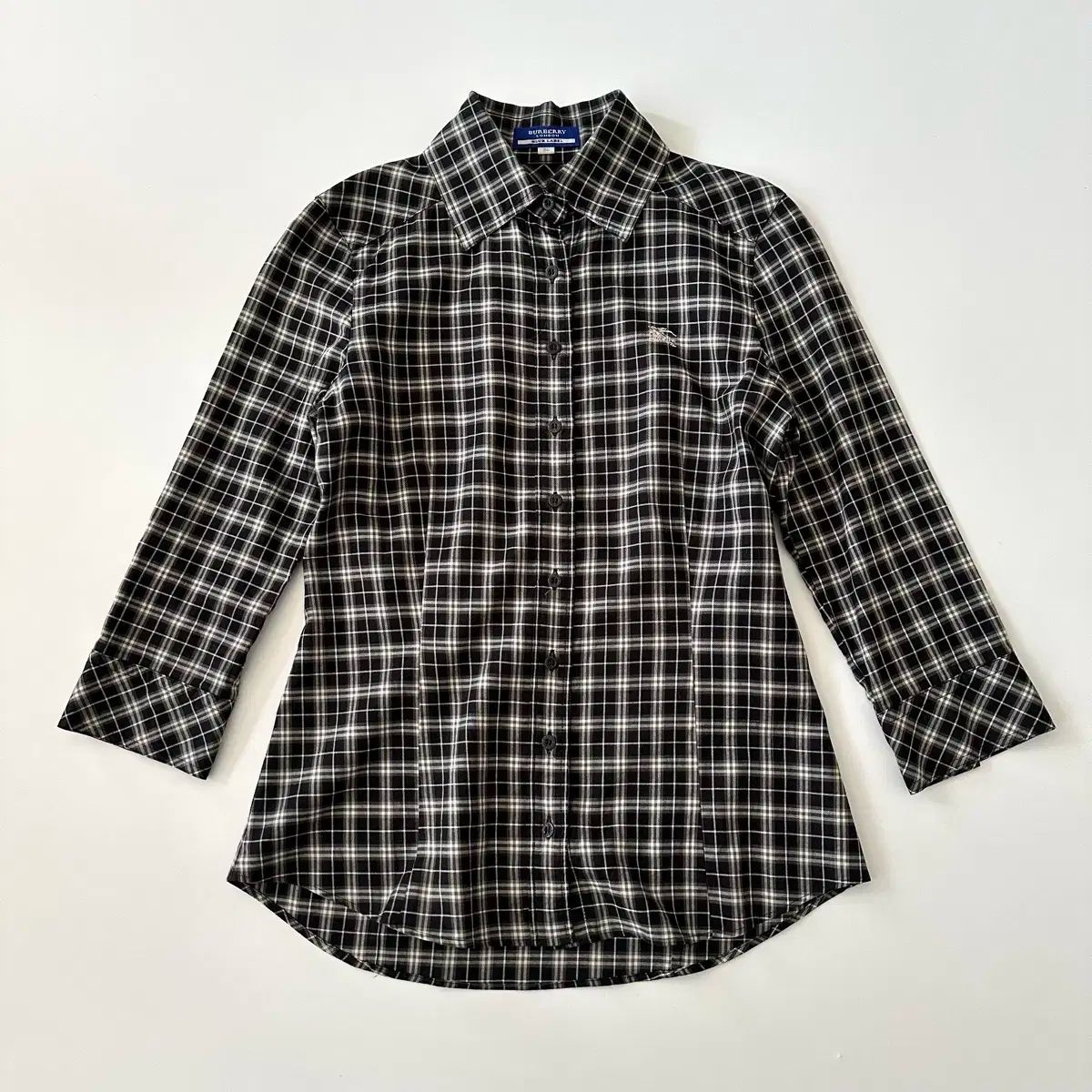 BURBERRY バーバリー ブルーレーベル burberry ロゴ チェックノバ シャツ