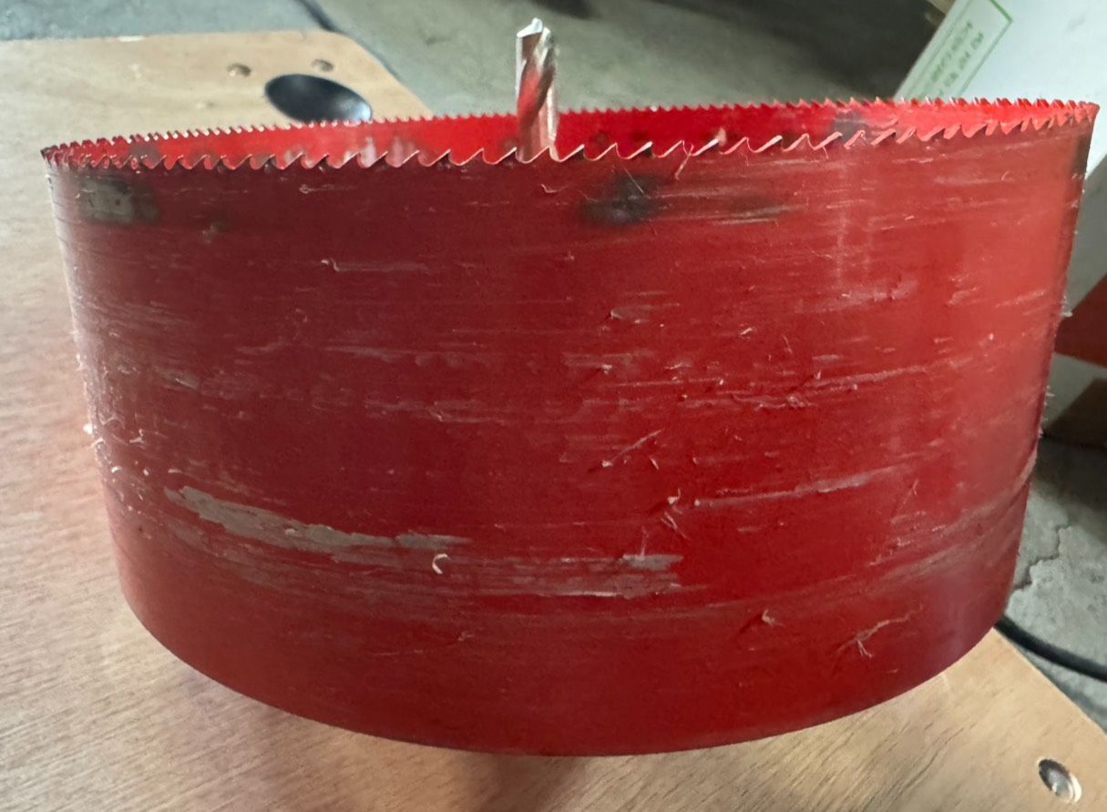 塩ビ管用ボーリングカッター VU217 大見工業 工具 217mm