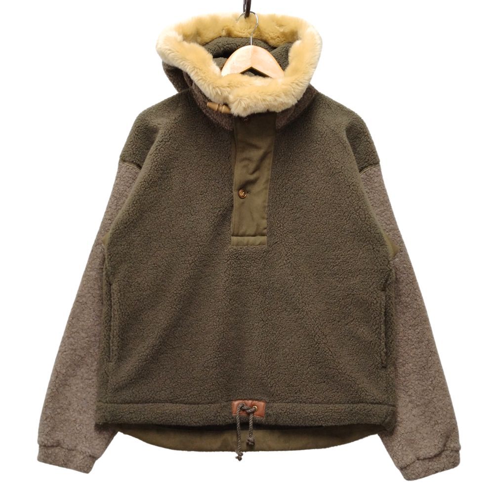GYPSY&SONS ジプシーアンドサンズ M-43 SHEEP PILE JK PARKA ボアフリースパーカ カーキ系 サイズ00 正規品 / B6971 GYPSY&SONS ジプシーアンドサンズ M-43 SHEEP PILE JK PARKA ボア