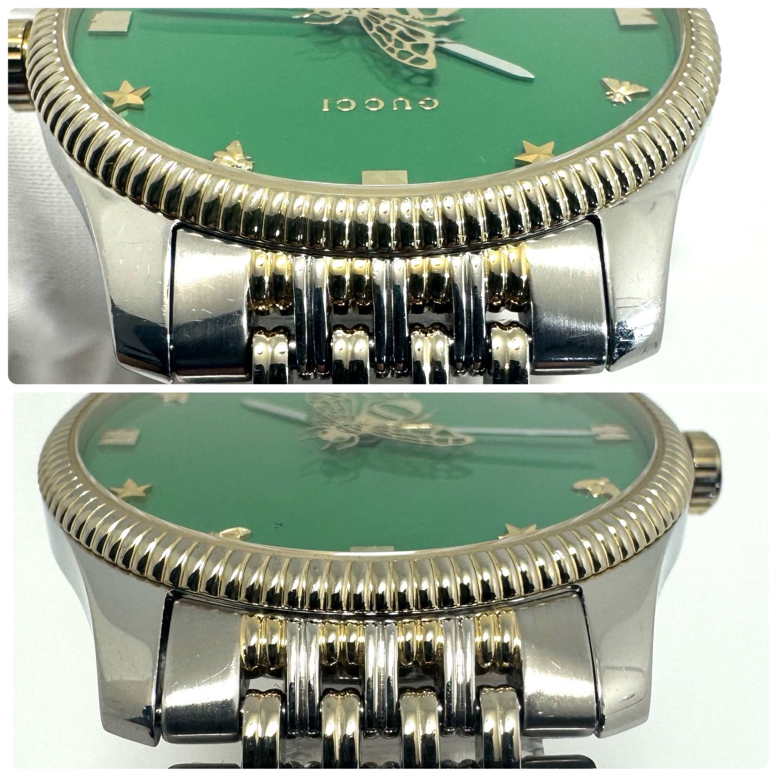 希少】グッチ GUCCI Gタイムレス ビーウォッチ 126.4 YA1264182 Bee 蜂