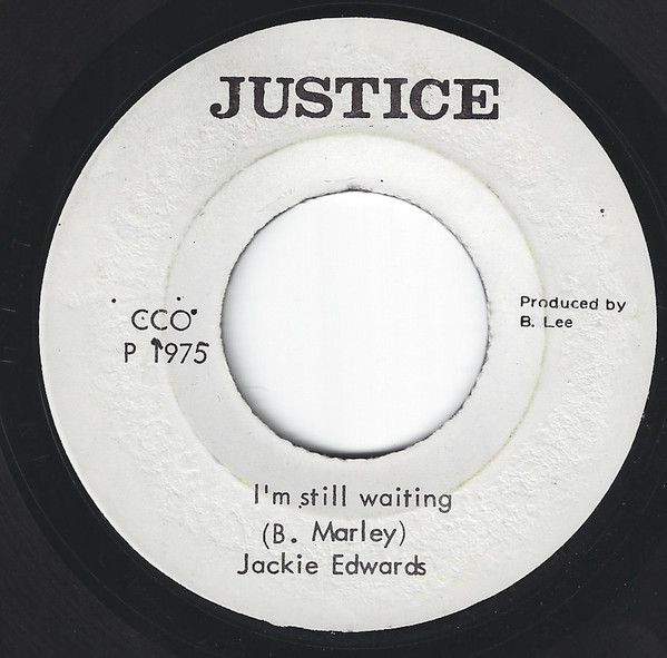 ジャマイカ7” Jackie Edwards / The Aggrovato Im Still Waiting