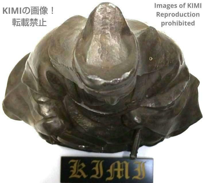 上杉謙信 銅像 銅製 高さ13.5cm 幅15cm 奥行10.2cm 東京 帝国 大学