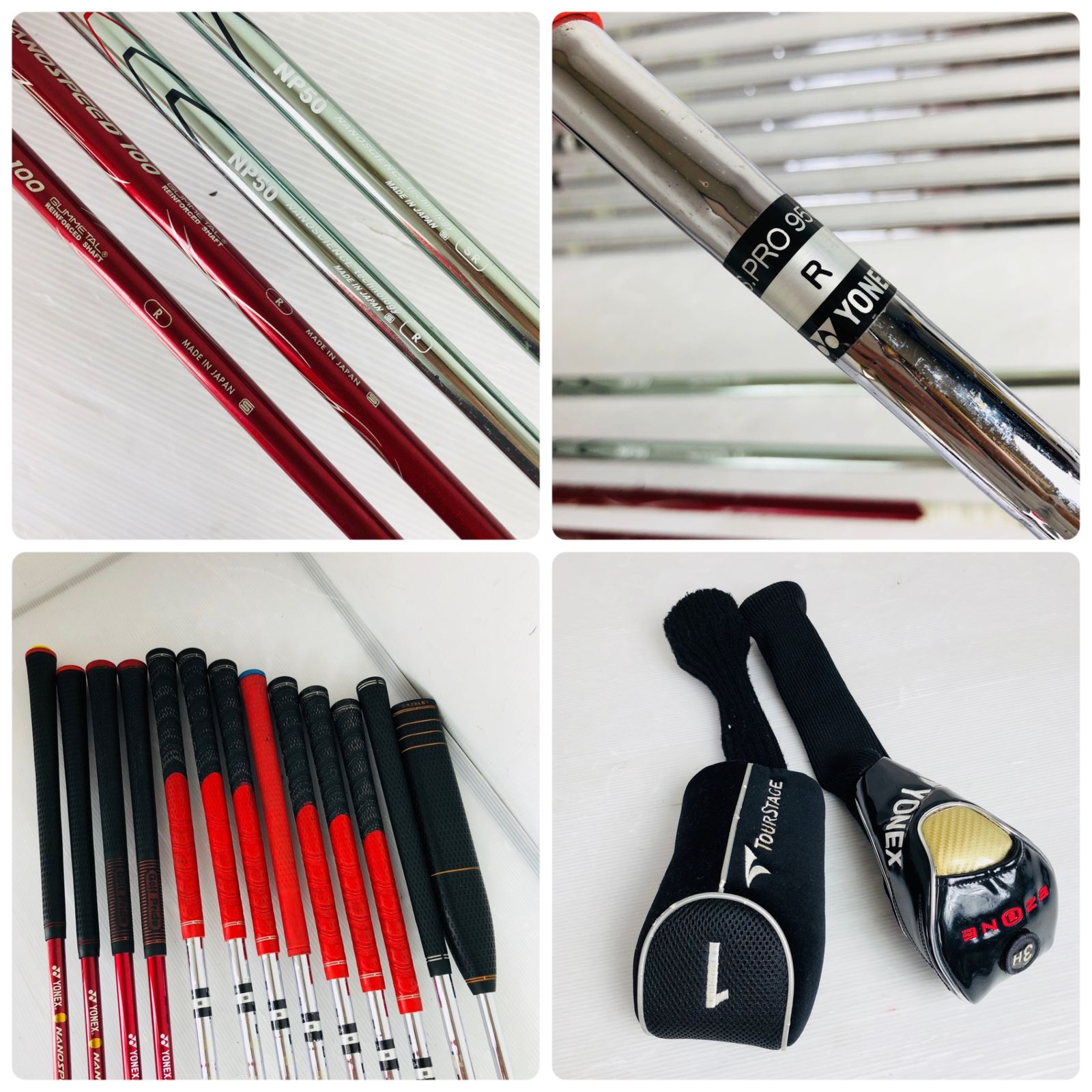 豪華 13本 YONEX ヨネックス メンズ ゴルフ クラブ セット 初心者 入門