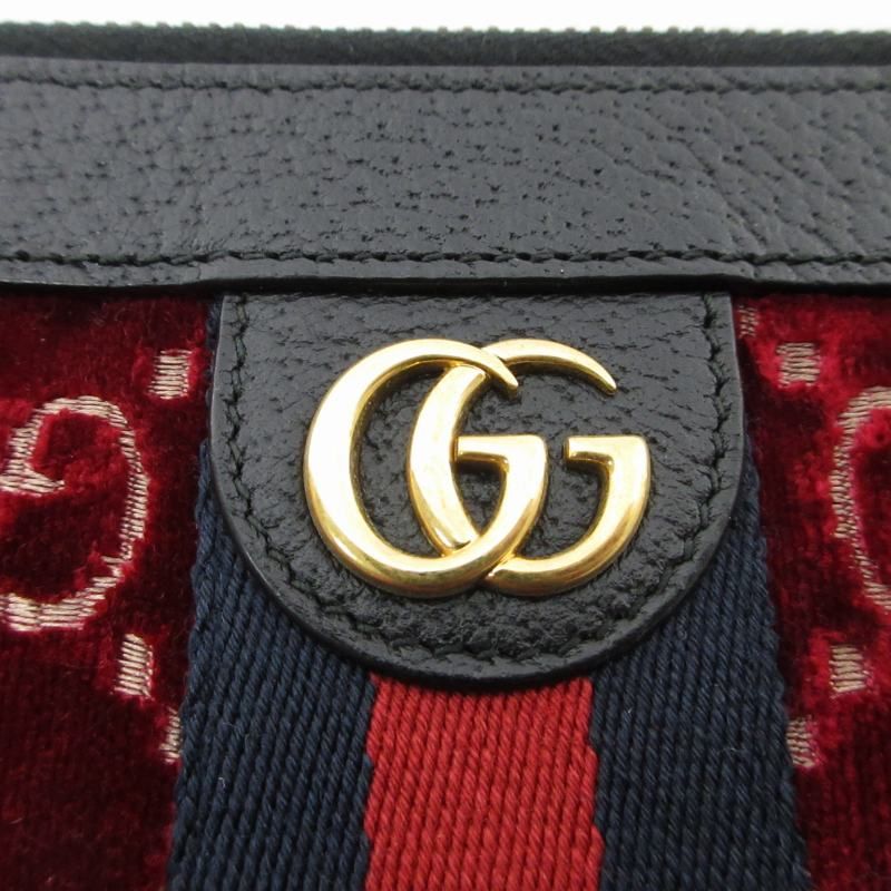 グッチ GUCCI GGマーモント シェリーライン ベルベット レザー