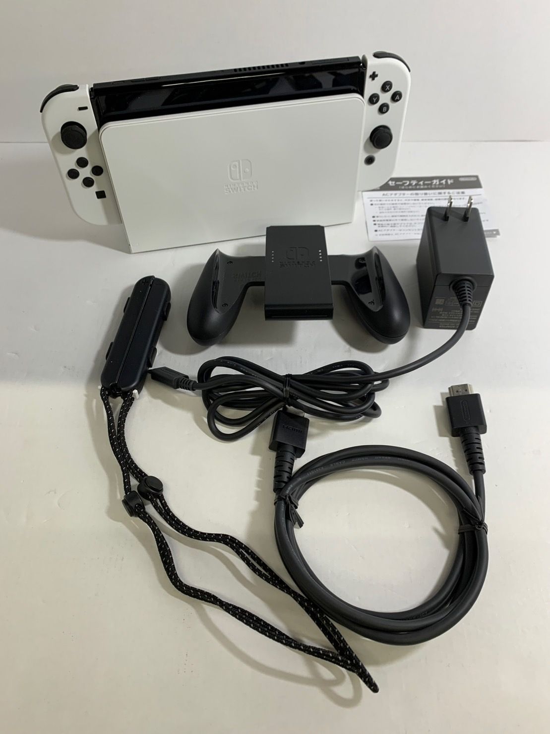 25.Nintendo Switch 有機ELモデル ホワイト 箱なし 併売品 ▲