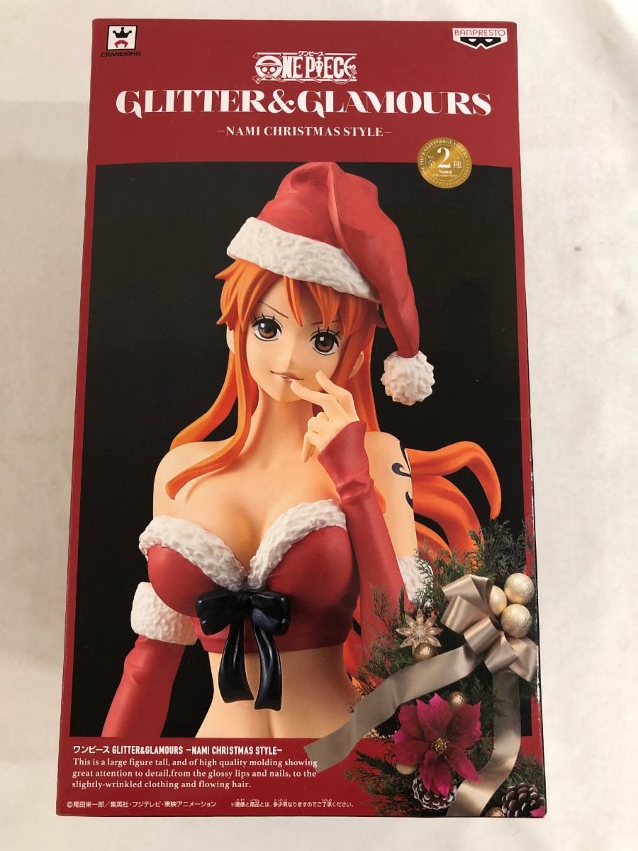 未開封】ワンピース GLITTER&GLAMOURS NAMI CHRISTMAS STYLE 赤