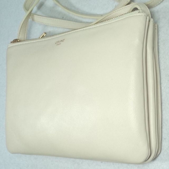 ○新品/正規品○ CELINE トリオ / スムースラムスキン (スモール)-