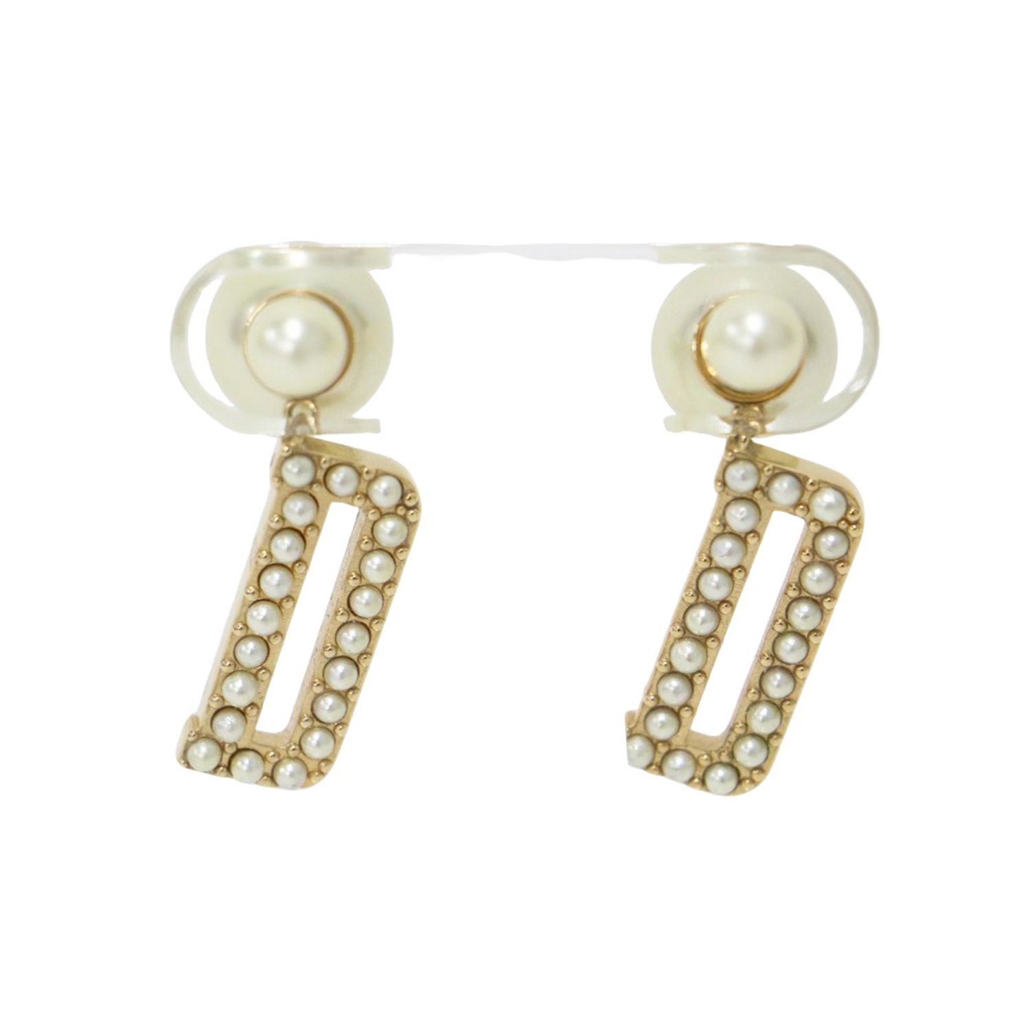 Dior ゴールド ピアス(両耳用) パール ディオール ピアス レディース アクセサリ PETIT CD ピアス プチ