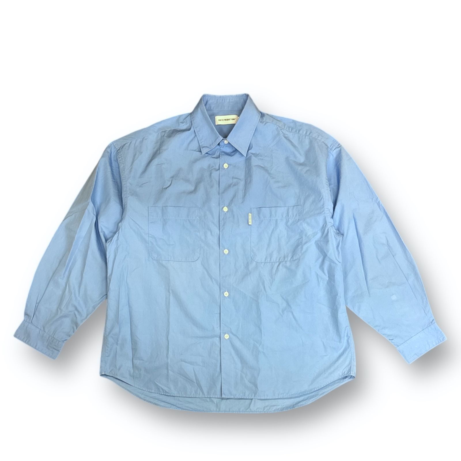 定価27500円 COOTIE PRODUCTIONS 24SS 120/2 Broad L/S Shirt ブロード 
