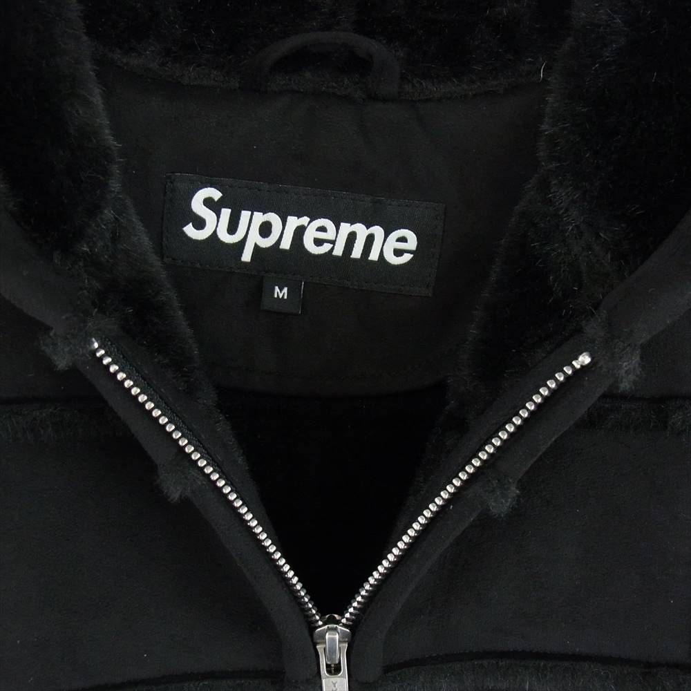 Supreme スウェードジャケット　シュプリーム Supreme シュプリーム 20SS Faux Suede Patchwork Hooded Jacket