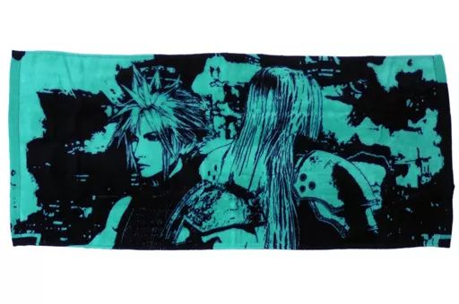 中古】雑貨 クラウド＆セフィロス フェイスタオル 「ファイナル