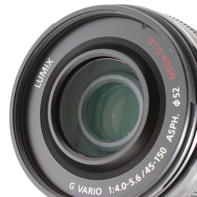 パナソニック 望遠ズームレンズ マイクロフォーサーズ用 ルミックス G VARIO 45-150mm|F4.0-5.6 ASPH. |MEGA O.I.S. ブラック H-FS45150-K