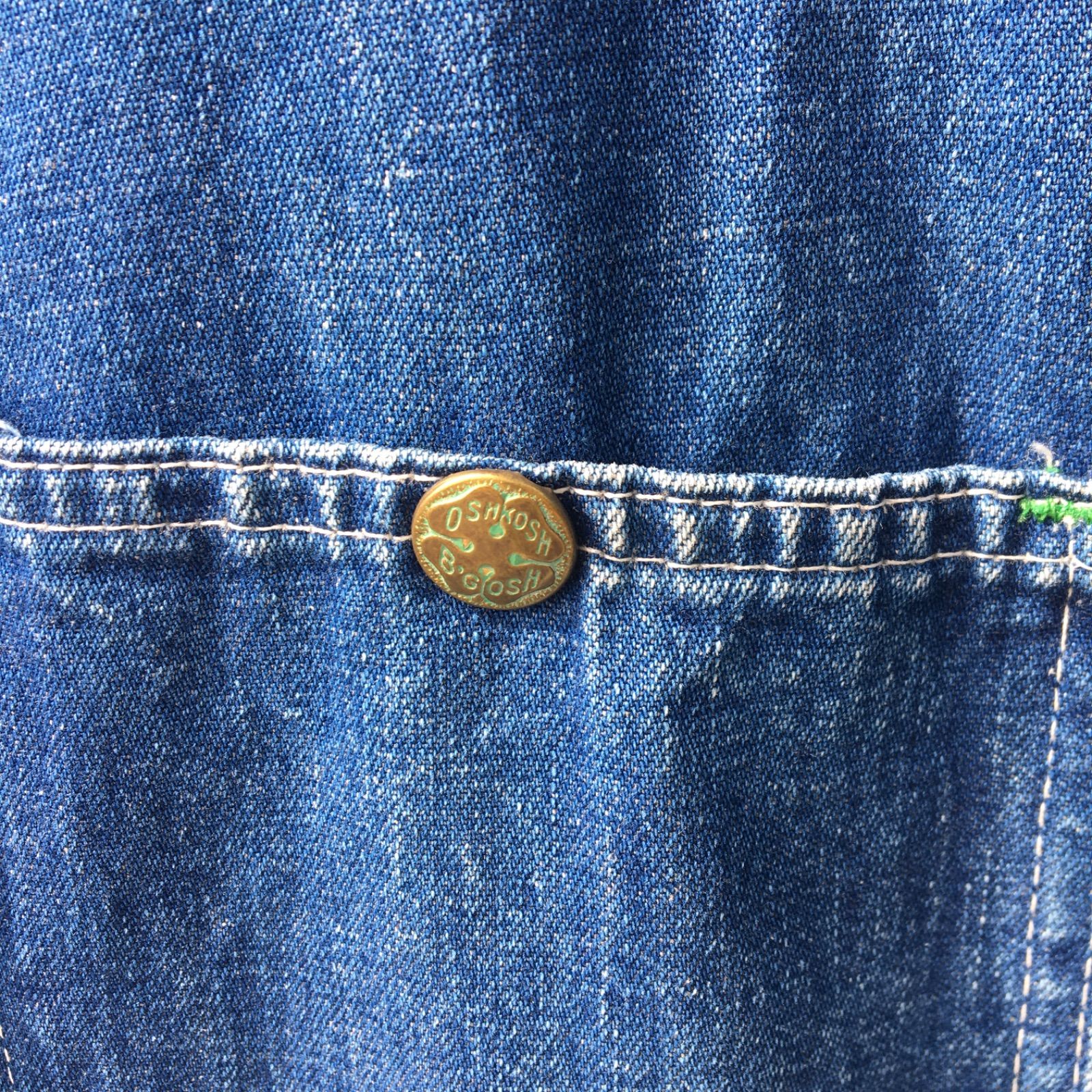 【70s OSH KOSH】オシュコシュ ビンテージ デニムジャケット usa 70s OSHKOSH 