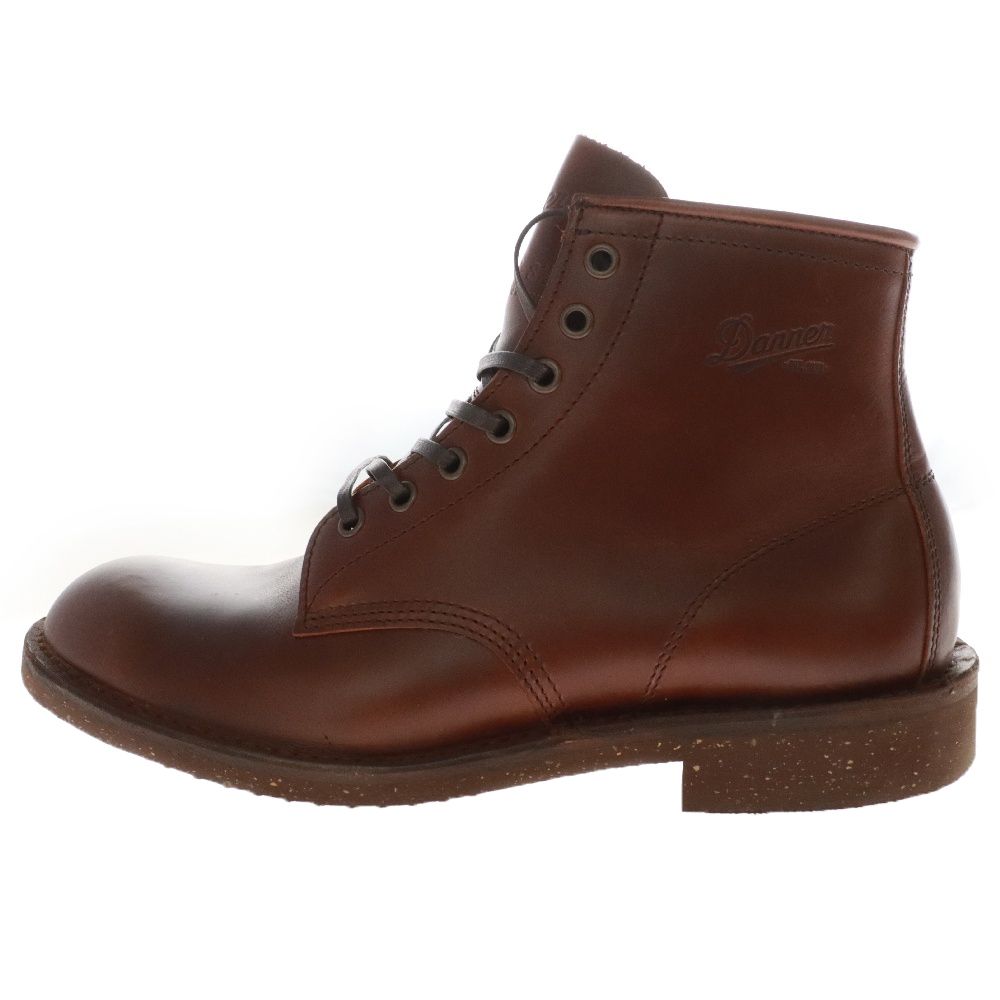 DANNER (ダナー) WORK 6INCH TOP ワーク6インチレザーブーツ レースアップレザーシューズ ブラウン D-212106 US8.5/26.5cm