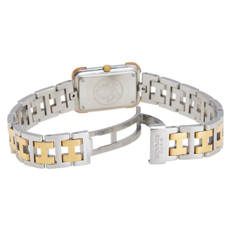 エルメス クロアジュール CR1.220 シルバー ゴールド ステンレス  