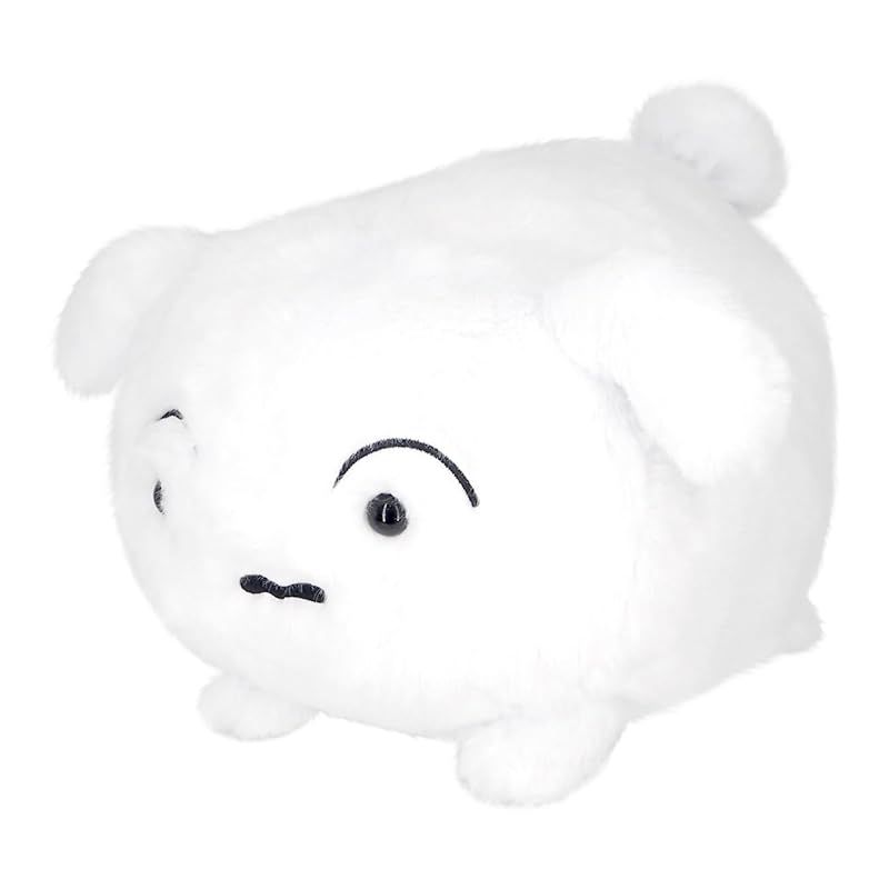 【新品】 三英貿易(Sanei Boeki) クレヨンしんちゃん シロわたあめVer. (M) W20×D23×H16cm ぬいぐるみ SN48 0
