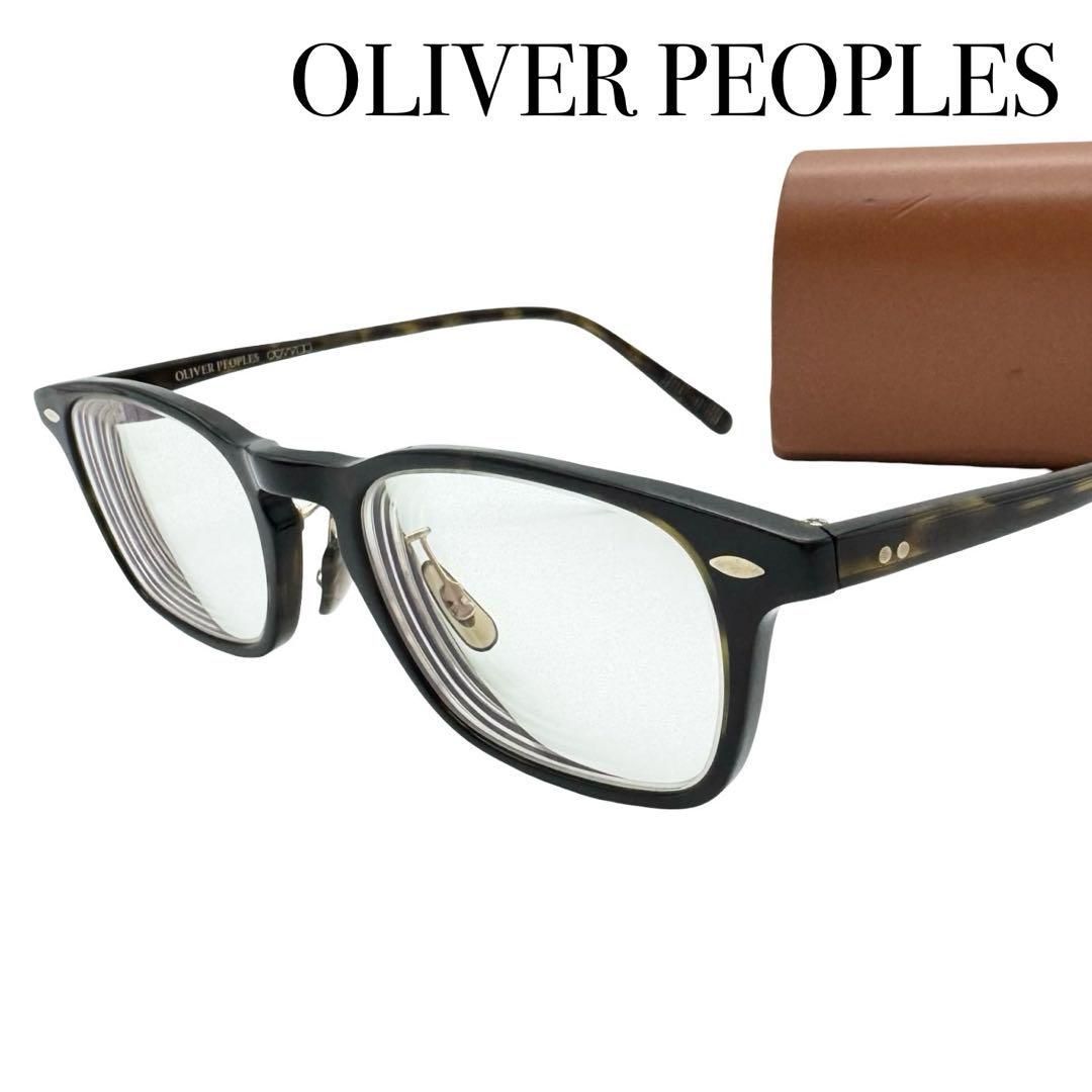 OLIVER PEOPLES ブラックサングラス ケース付き OLIVER PEOPLES ブラック サングラス ケース付き OLIVER PEOPLES
