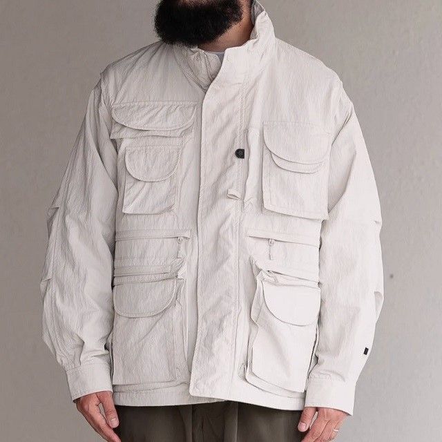 DAIWA PIER39 ダイワ ピア39 23AW TECH 2WAY PERFECT FISHING JACKET テック2WAYパーフェクトフィッシングジャケット BJ-25023W L(JP) ECRU 定価71,500円 アウター【新古品】【中古】【DAIWA PIER39】 新品 DAIWA PIER39 ダイワ ピア39 23AW TECH 2WAY PERFECT FISHING