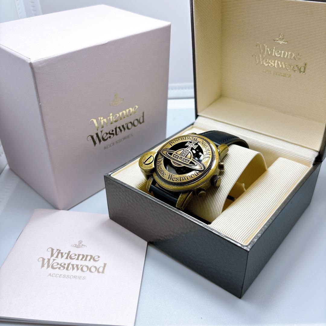 395 ヴィヴィアンウエストウッド CAGE アンティーク 腕時計
