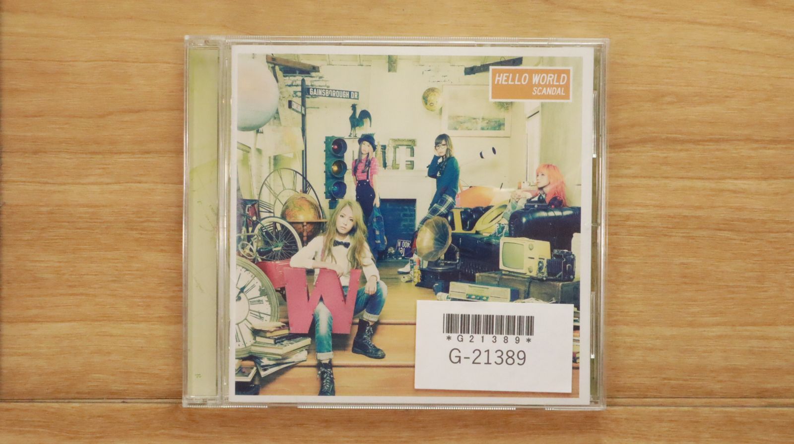 国内盤CD☆スキャンダル/SCANDAL□ HELLO WORLD 【ESCL4322