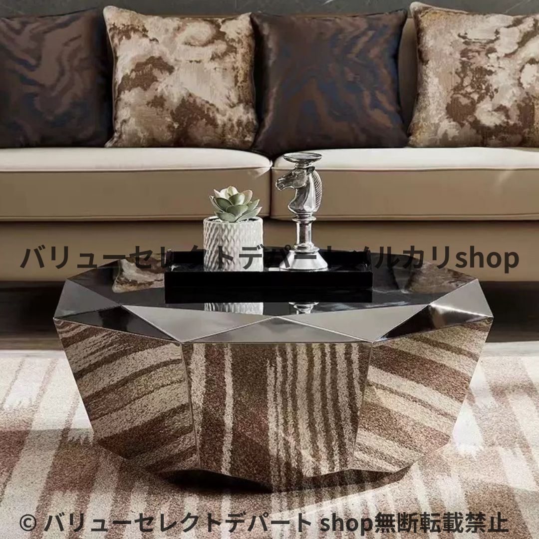 ダイニングテーブル ラグジュアリー ダイヤモンド風 一人暮らし 1人 おしゃれ 大きい コンパクト ソファ 北欧 2人 低め 直径90cm 小さめ おしゃれ かわいい 北欧 ホテルライク リビング テーブル