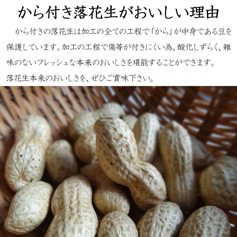新豆　【大特価】お試し 千葉県産千葉半立 さや煎り落花生200g(100g×2袋)　国産 おつまみ グルメ　おやつ　無添加