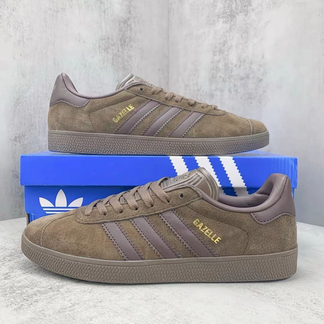 新品 adidas gazelle ブラウン IG4989 - メルカリ