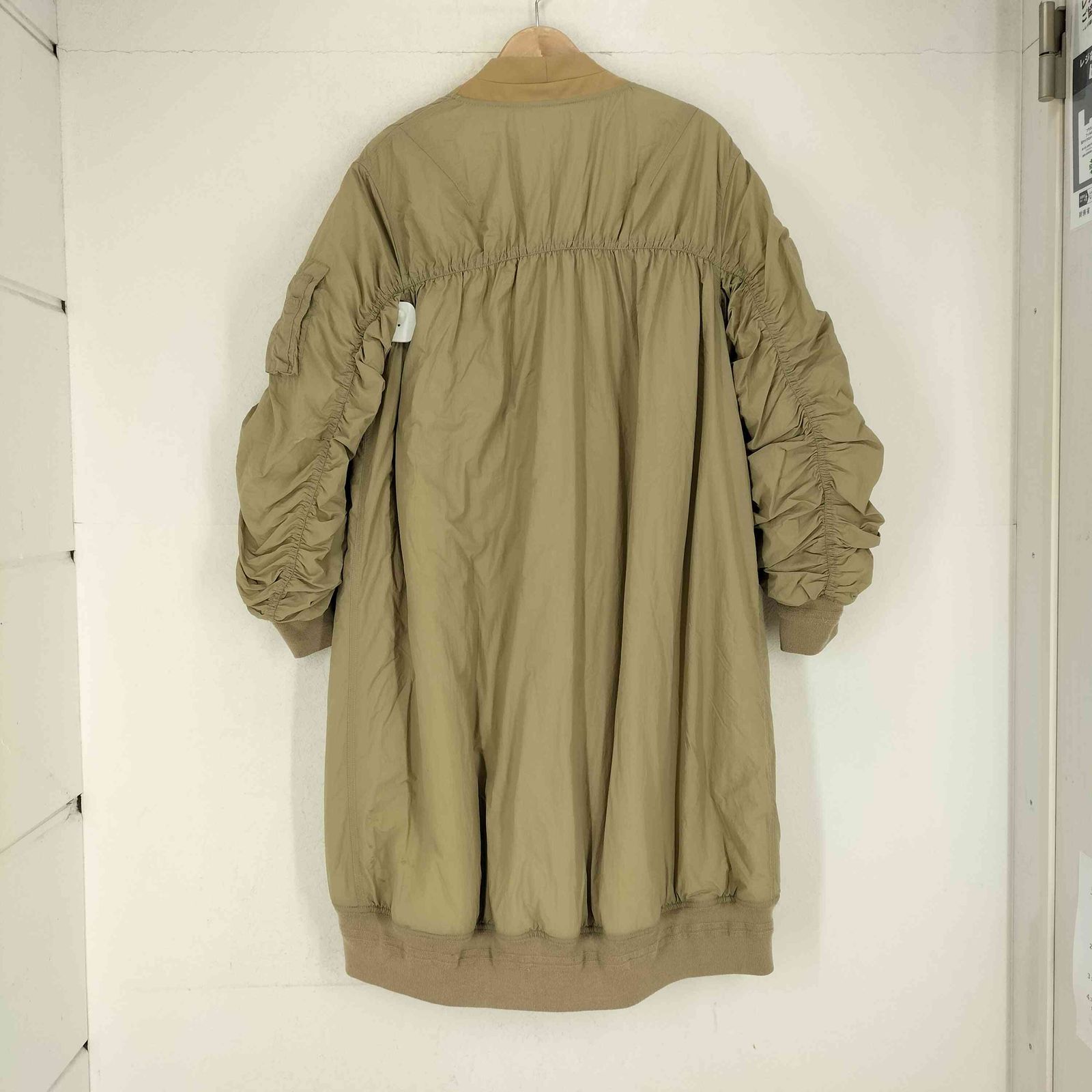 ファーファー furfur MA-1ミックスマテリアルコート レディース ONE SIZE