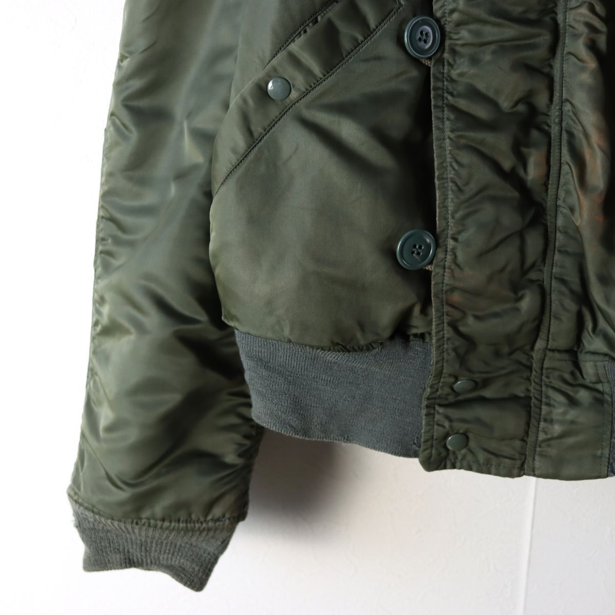 70s US ARMY アーミー アメリカ軍 N2B N-2B フライトジャケット