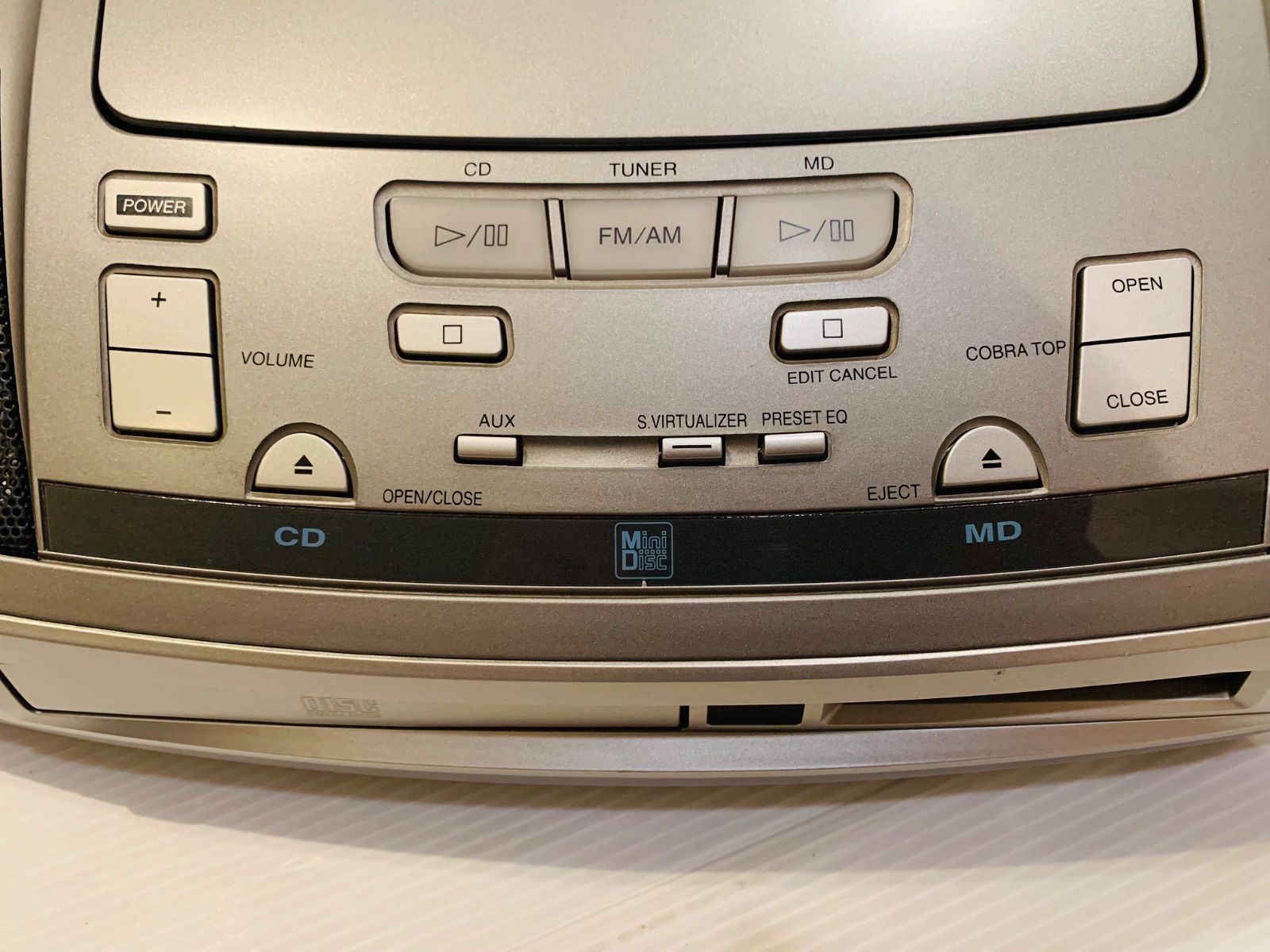 【動作確認済み】Panasonic パーソナルMDシステム RX-MDX1 動作確認済み】Panasonic パーソナルMDシステム RX-MDX1 - メルカリ