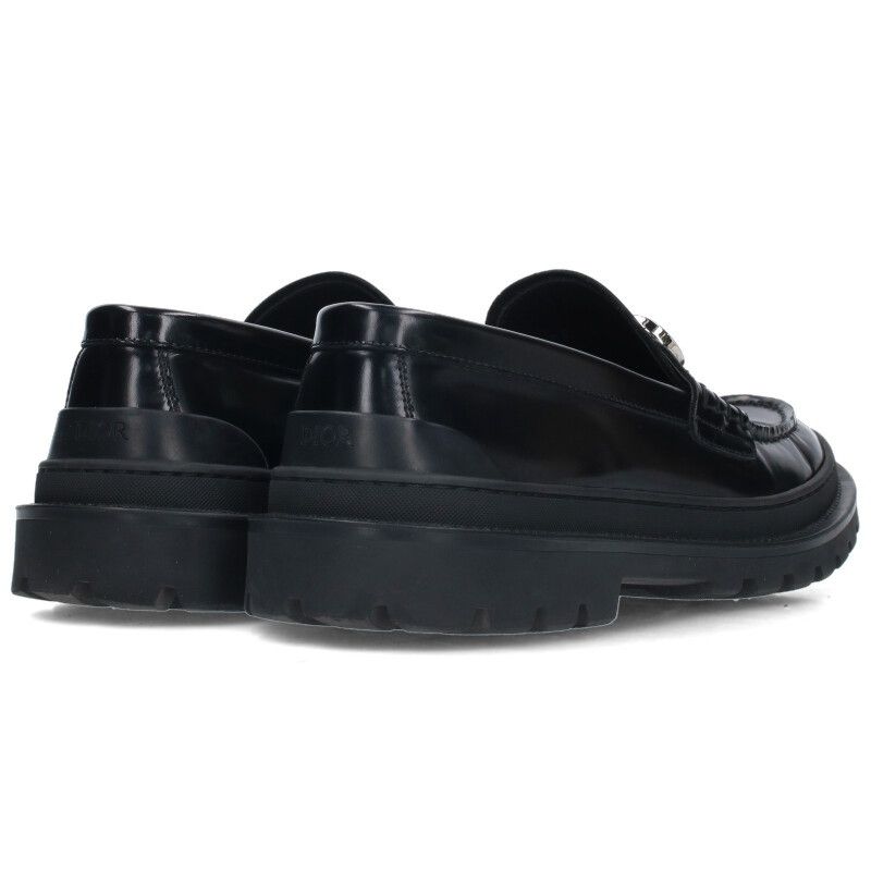 ディオール  Dior Explorer Loafer 3LO117ZJQ CDロゴレザーローファー メンズ 40.5