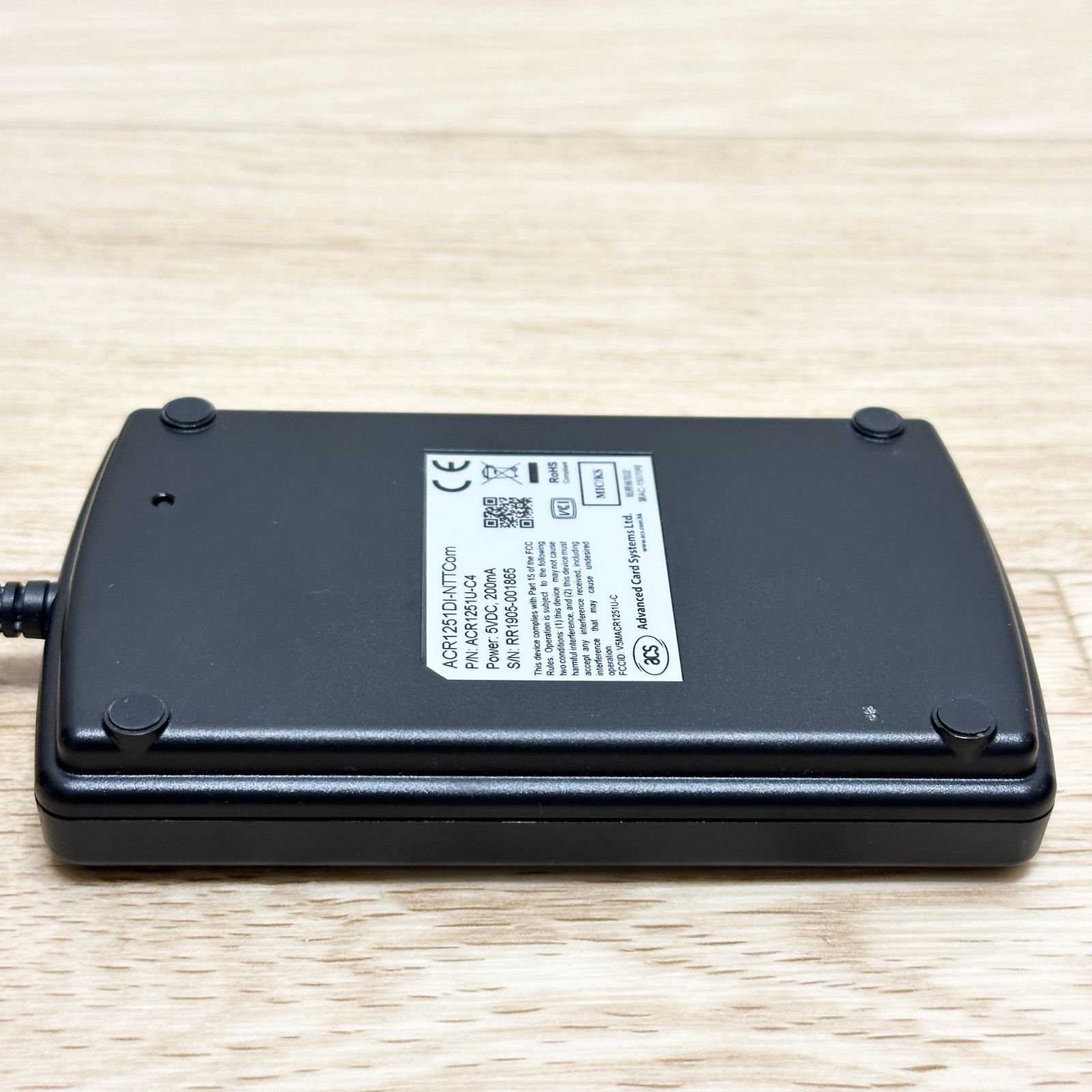 ICカードリーダーライタSCR331-DI取説等付NTTコミュニケーションズSCR3310上位モデルFeliCa等の非接触式とB-CAS等の接触式両対応