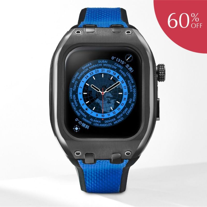 Apple Watch ケース 9 8 7対応 - SPORT WBB0290-010-BU 45mm