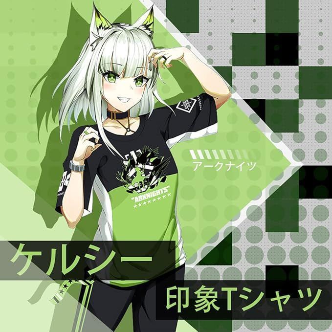アークナイツ/明日方舟ケルシー 印象Tシャツ　コスプレ衣装　高品質　 男女兼用 秋冬服誕生日 プレゼント ハロウィン クリスマス3点セット
