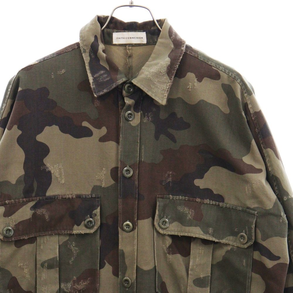 FAITH CONNEXION フェイスコネクション　ミリタリーJK　サイズS 楽天市場】【中古】 フェイスコネクション ミリタリージャケット