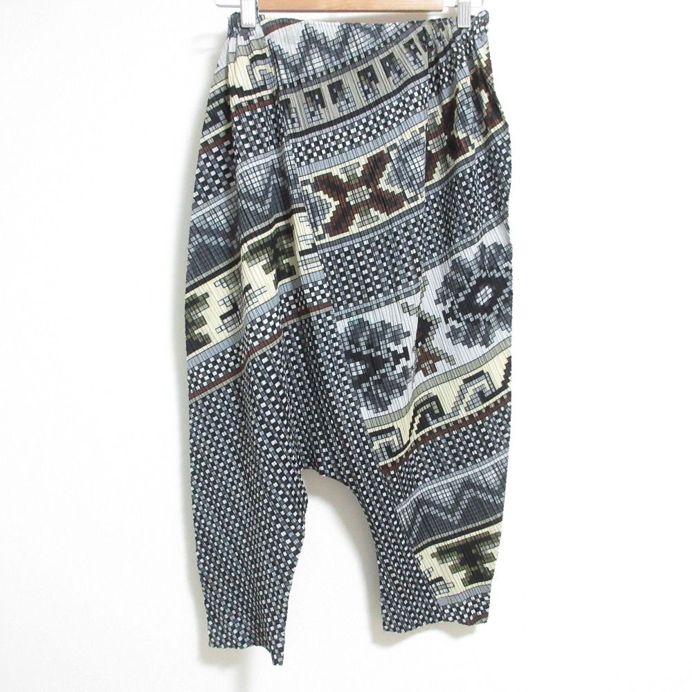 ✨希少✨PLEATS PLEASE ガウチョ サルエル プリーツ パンツ 4 レア