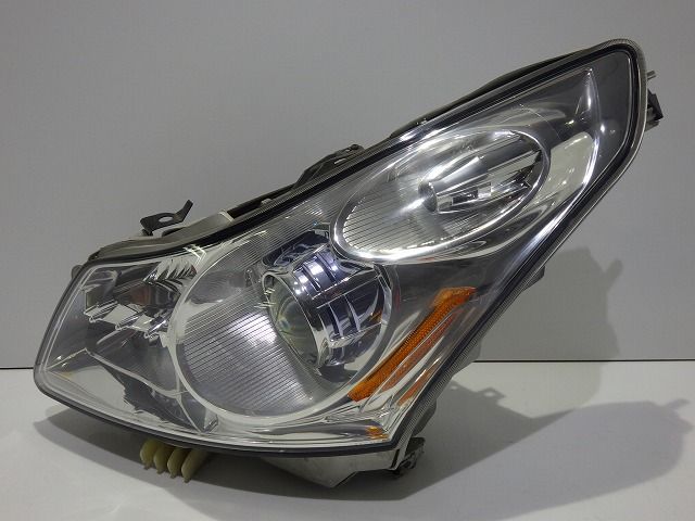 コーティング加工済 V36|NV36 スカイライン 前期 左ヘッドライト キセノン 100-63861 A AFS無 レベ付 250603236