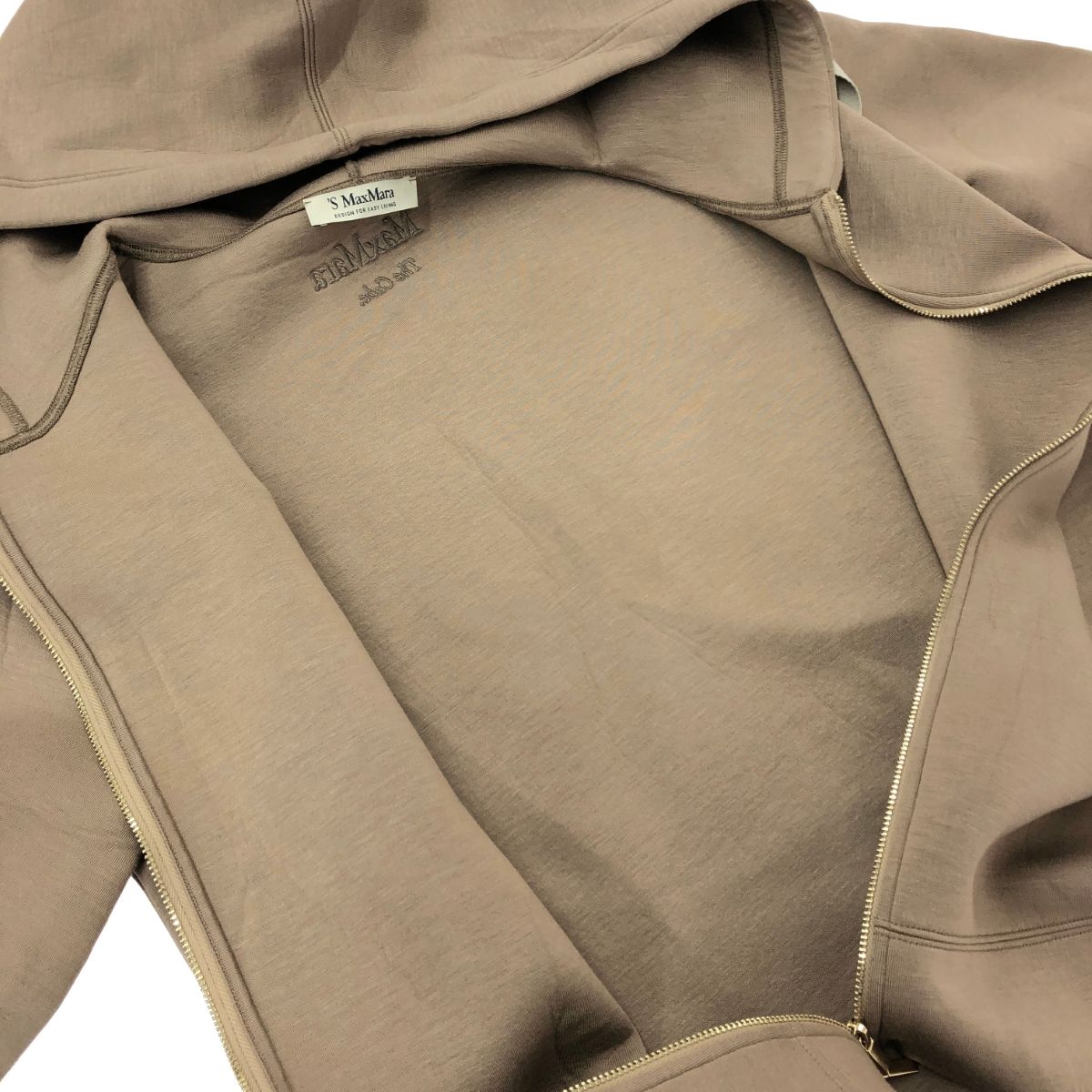 美品 S MAX MARA マックスマーラ The Cube ボンディング パーカー
