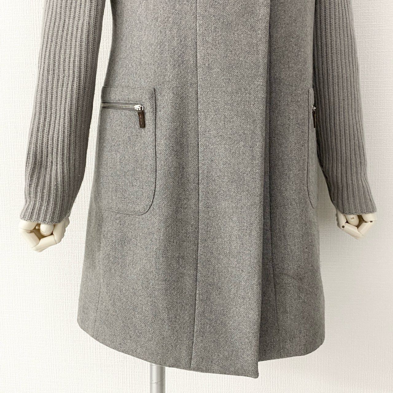 77j3 FABIANA FILIPPI ファビアナフィリッピ イタリア製 カシミヤ  