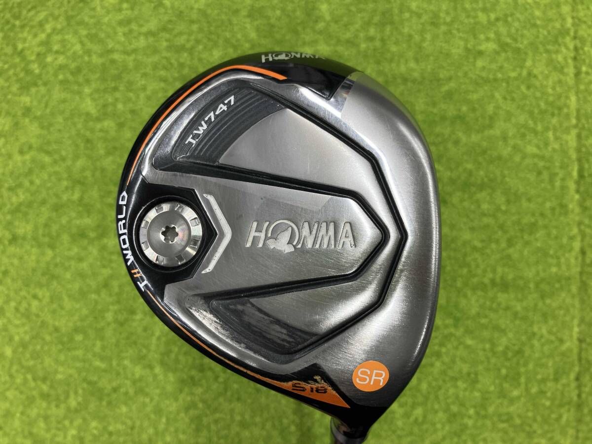 ホンマゴルフ TOUR WORLD TW747 フェアウェイウッド 18° VIZAD for TW747 フレックスSR