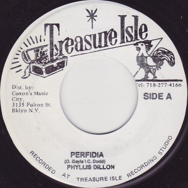 米7” Phyllis Dillon Perfidia | Nice Time NONE Treasure Isle |00080