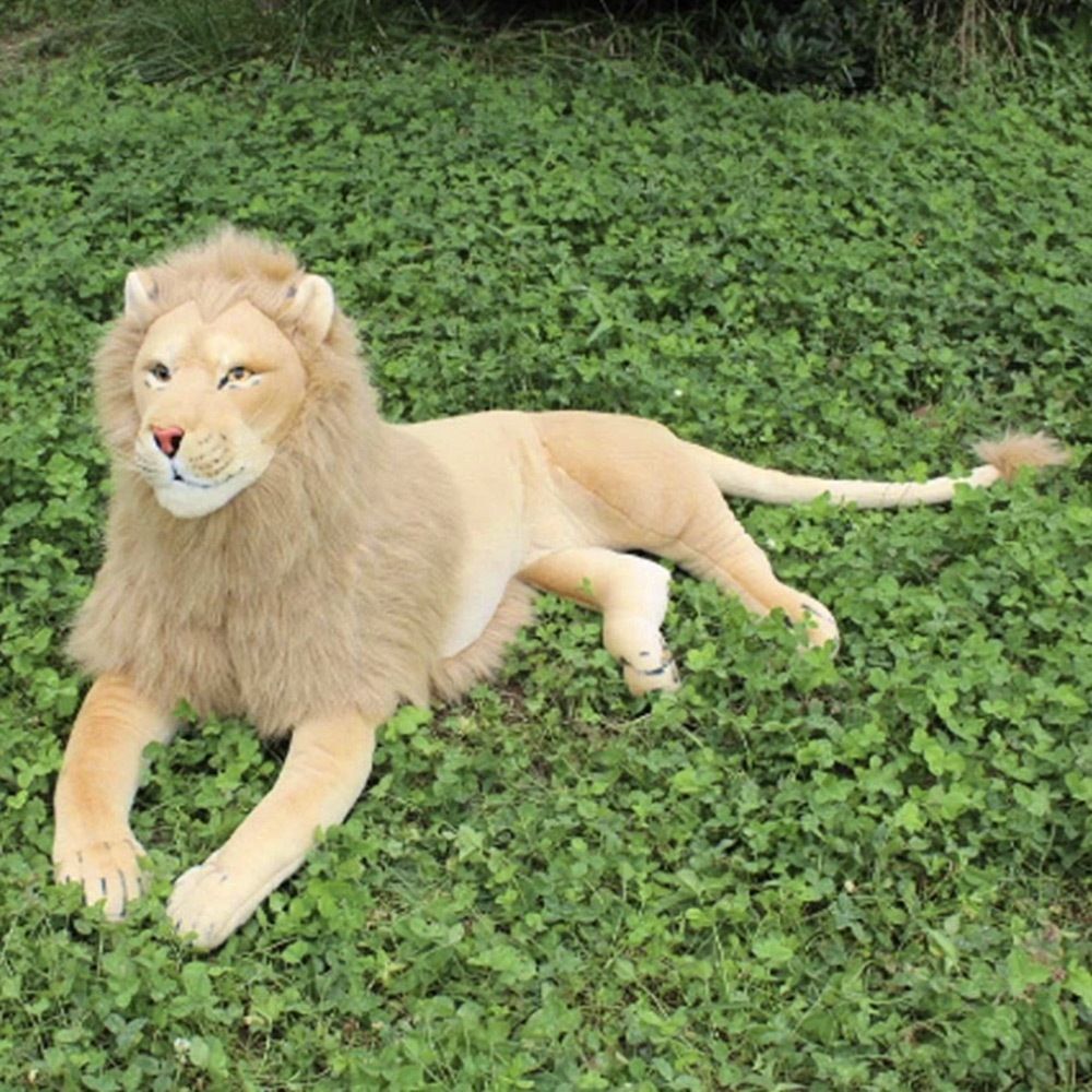 ぬいぐるみ ライオン クッション 特大 1.1m 百獣の王 抱き枕 動物