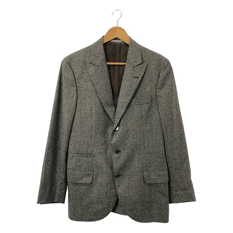 美品】 BRUNELLO CUCINELLI / ブルネロクチネリ | ウール 千鳥格子 
