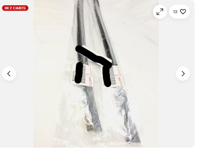 ★新品 トヨタ★レビン/トレノ AE86 フロント ドア ウェザーストリップ 新品 AE86 カローラ レビン トレノ フロントドア ウェザーストリップ