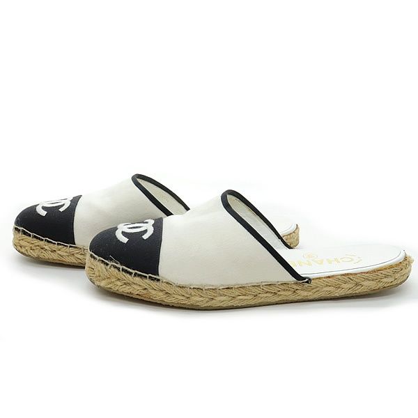 広尾店】シャネル CHANEL ココマーク エパドリユール サンダル size37  