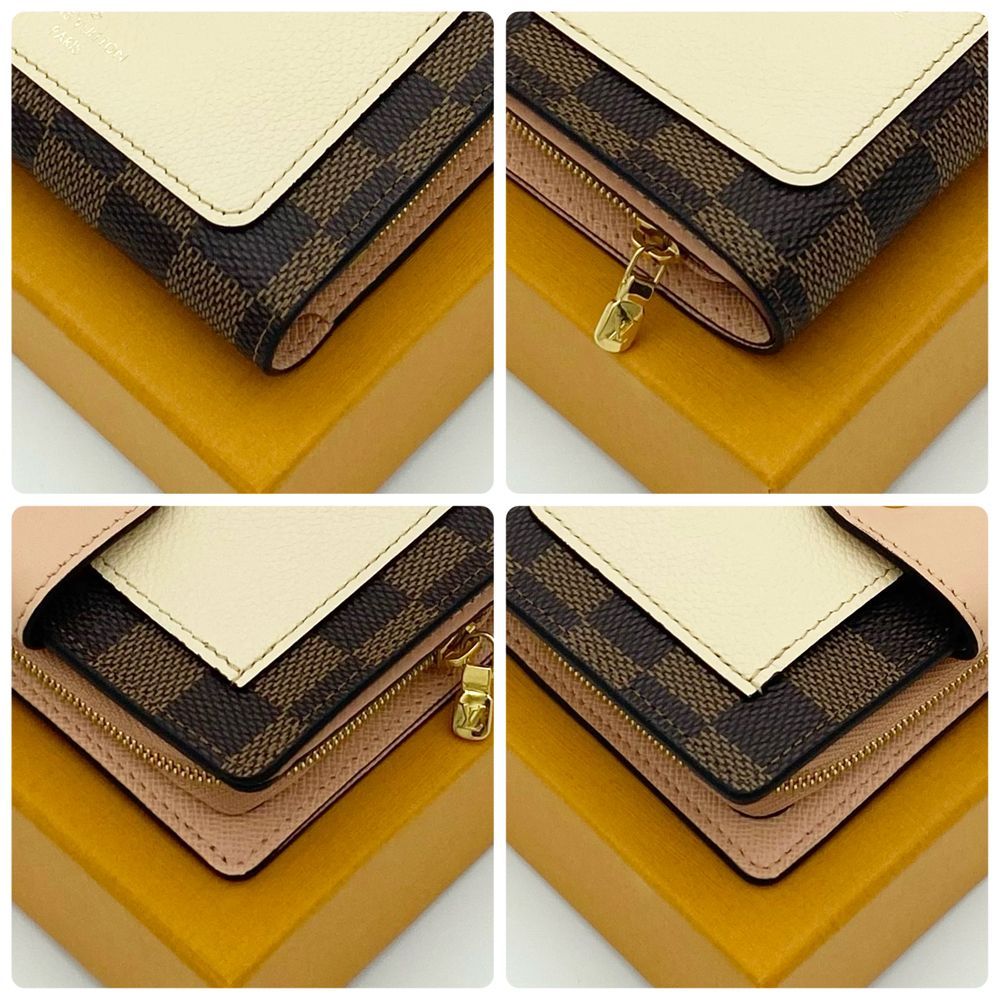 ヴィトン ダミエ エベヌ ポルトフォイユ ジュリエット クレーム 楽天市場】ルイヴィトン LOUIS VUITTON ダミエ ジュリエット