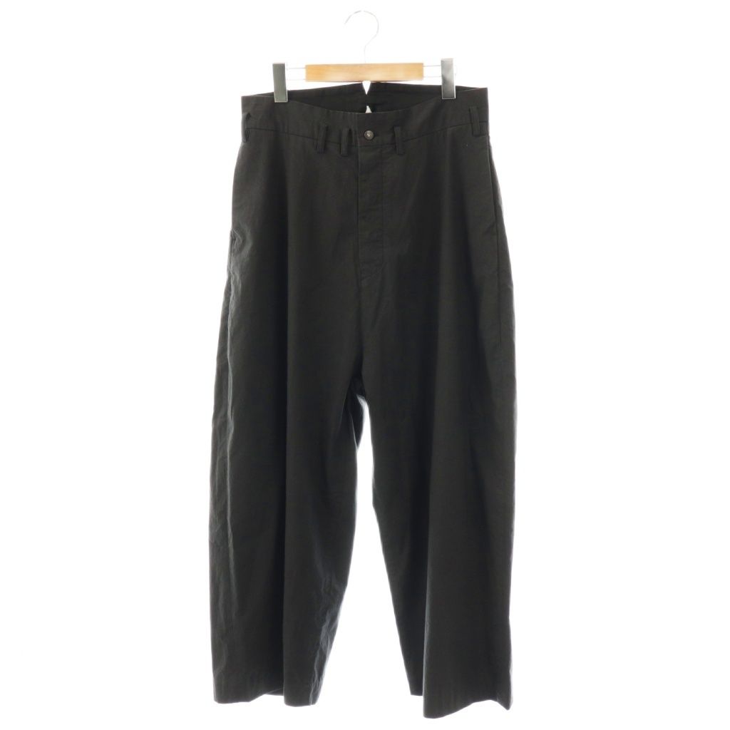 フィルマム FIRMUM ワイドパンツ ボタンフライ S ブラック /HK □OS  